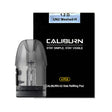 CALIBURN CALIBURN SERIES REPLACEMENT PODS A2 1.2ohm UN2 Meshed-H Vape Pods
