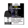 CALIBURN CALIBURN SERIES REPLACEMENT PODS A3 0.8ohm 2ml Vape Pods