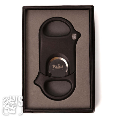 Palio double guillotine cigar cutter black cigar cutter