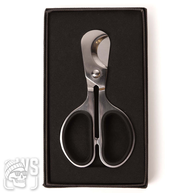 Wesmoke stainless steel cigar scissor cutter silver cigar cutter
