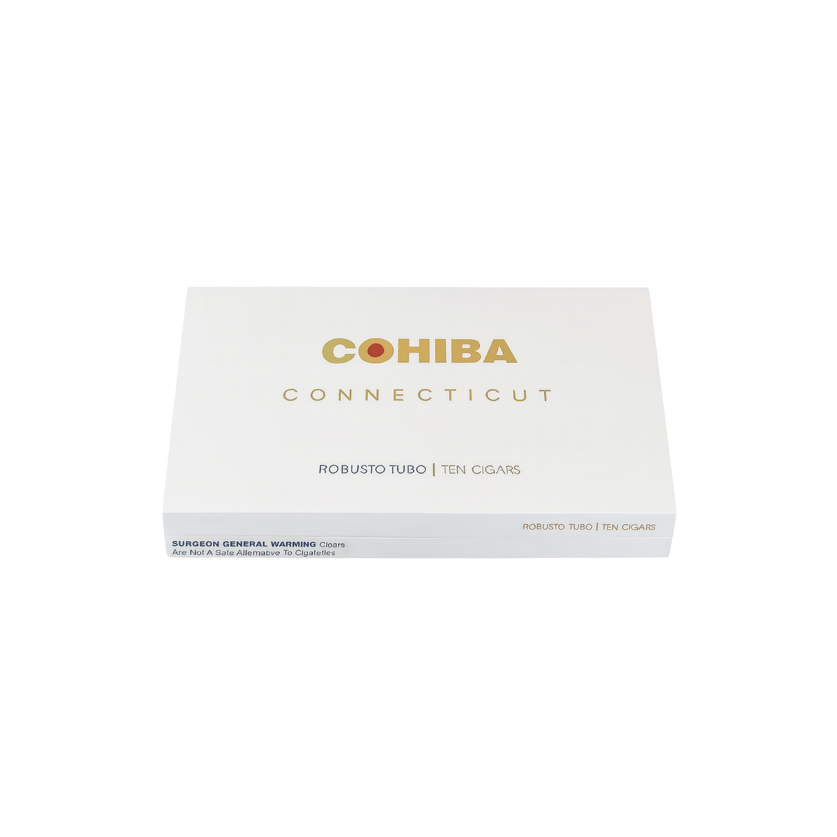 Cohiba cohiba connecticut robusto crystal tubo box of 10 robusto cigar