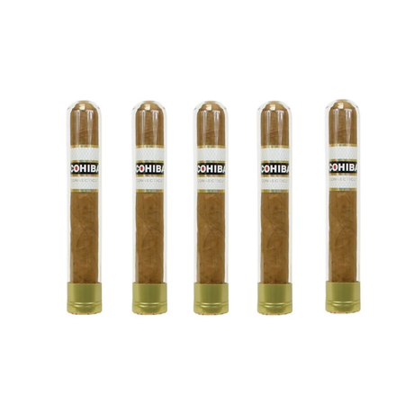 Cohiba cohiba connecticut robusto crystal tubo pack of 5 robusto cigar