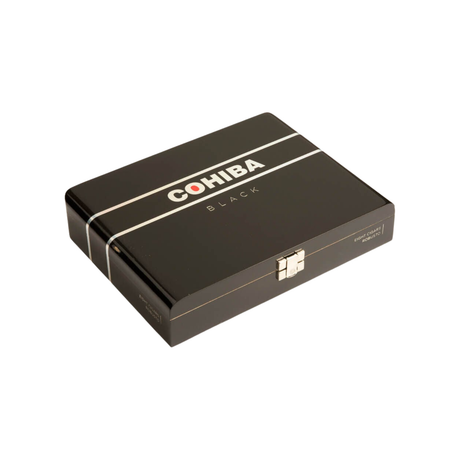 Cohiba black robusto cigar box of 8 robusto cigar