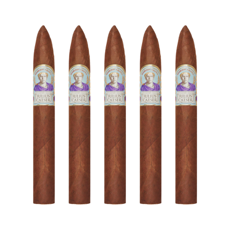 Diamond Crown diamond crown julius caeser pyramid 6½ x 52 pack of 5 robusto cigar