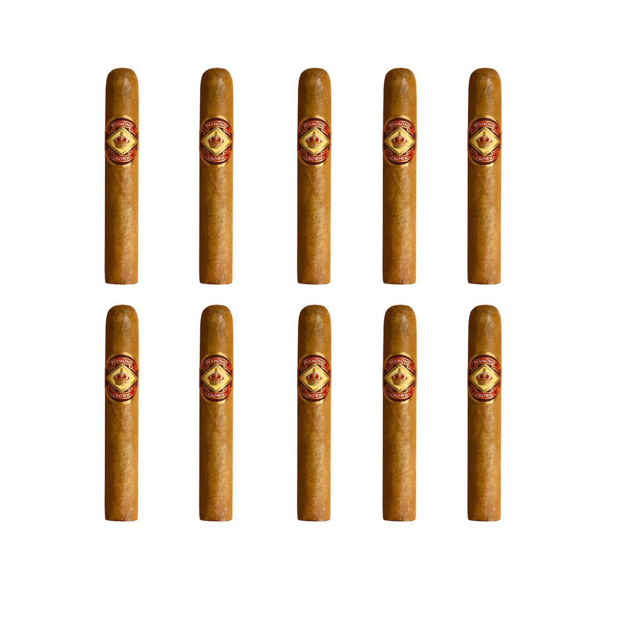 Diamond Crown DIAMOND CROWN CLASSIC NATURAL DOUBLE ROBUSTO NO. 4 Pack of 10 Robusto Cigar