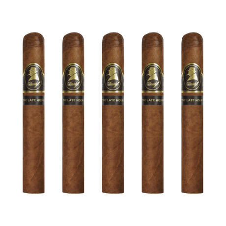 Davidoff winston churchill late hour toro 6" × 54 pack of 5 robusto cigar