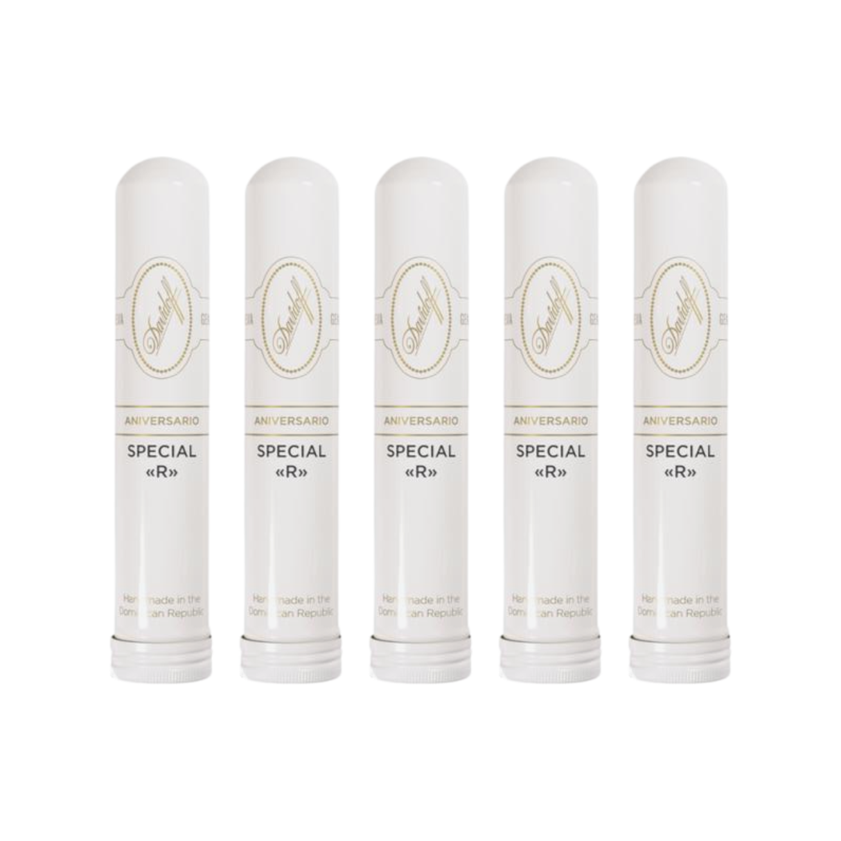 Davidoff aniversario special r tubos pack of 5 robusto cigar