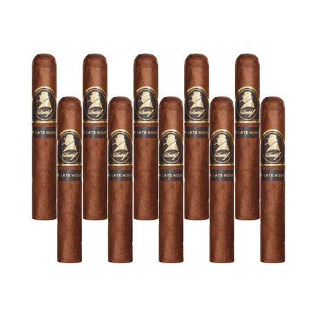 Davidoff winston churchill late hour robusto 5 inch by 52 pack of 10 robusto cigar