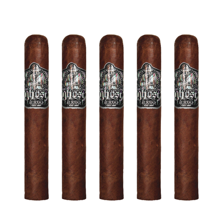 Gurkha ghost exorcist 6 x 60 pack of 5 robusto cigar