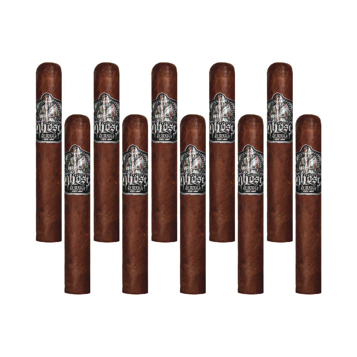 Gurkha ghost exorcist 6 x 60 pack of 10 robusto cigar