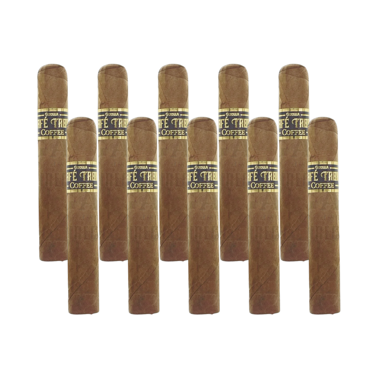 Gurkha cafe tabac flavored coffee robusto pack of 10 robusto cigar