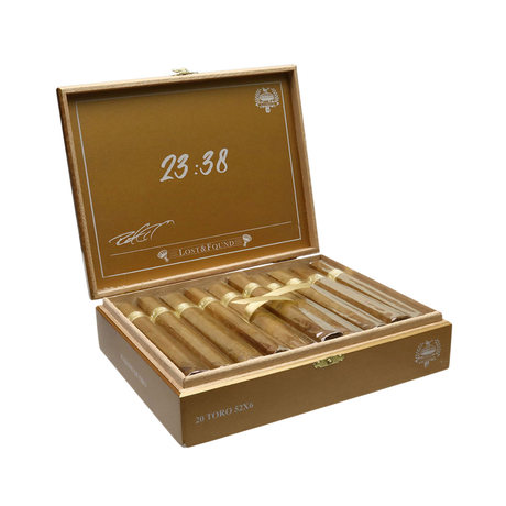 Caldwell Cigar Co. lost and found 22 minutes to midnight habana de oro toro cigar box of 20 robusto cigar