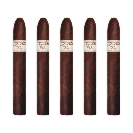 Drew Estate liga privada t52 belicoso 6 inch by 52 pack of 5 robusto cigar