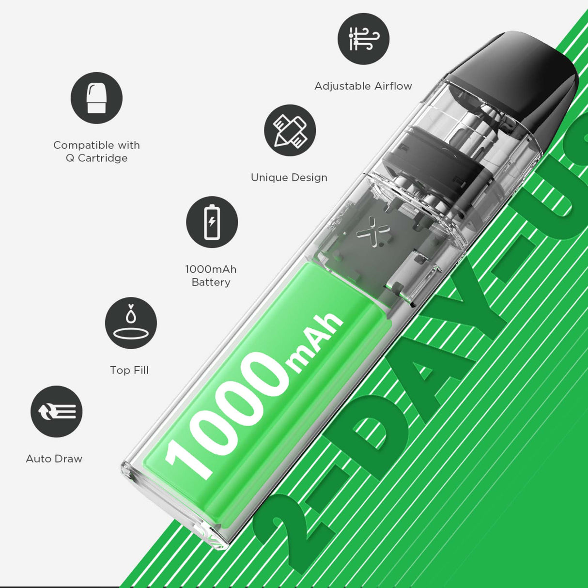 GEEKVAPE WENAX Q MINI POD SYSTEM 1000MAH