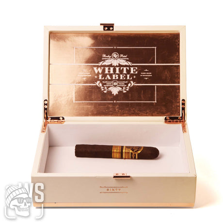 Rocky Patel white label cigar box display case bronze cigar humidor