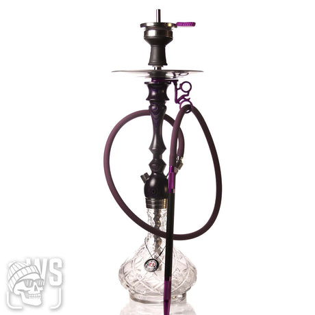 Amy Deluxe bohemian cut 101.01 tr purple single-hose hookah