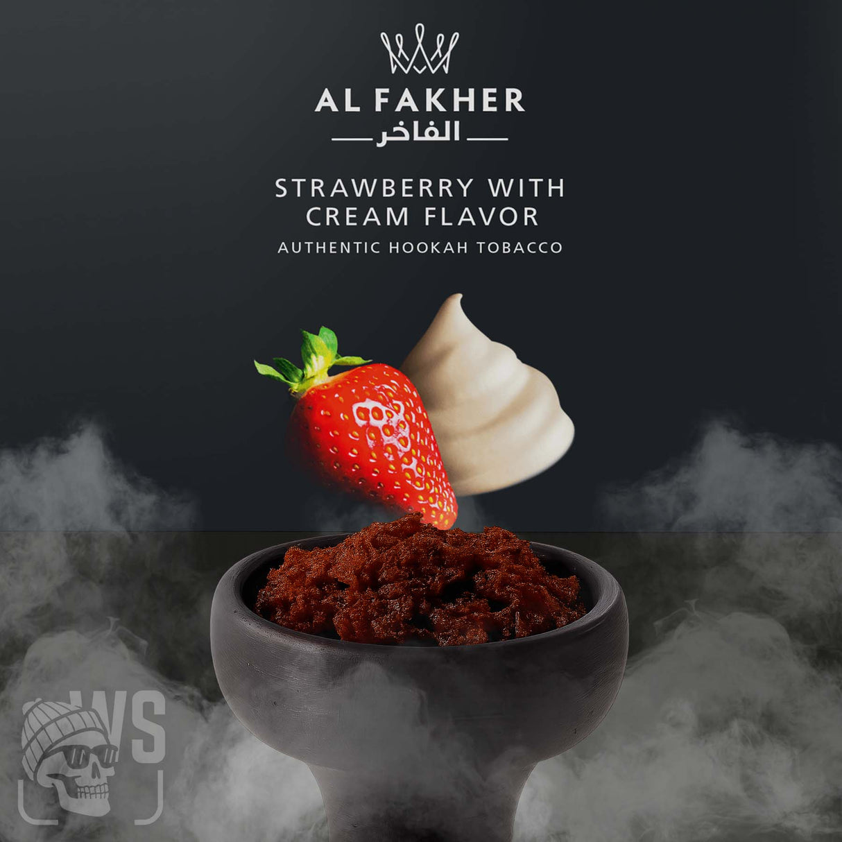 AL FAKHER STRAWBERRY WITH CREAM HOOKAH FLAVOR