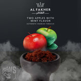 AL FAKHER TWO APPLES WITH MINT HOOKAH FLAVOR