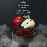 AL FAKHER TWO APPLES BAHRAINI HOOKAH FLAVOR