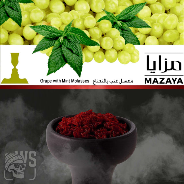 Mazaya MAZAYA GRAPE WITH MINT HOOKAH FLAVOR 1kg Hookah Tobacco