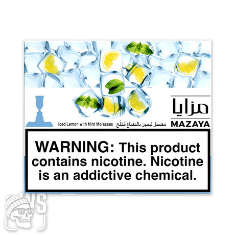 Mazaya MAZAYA ICED LEMON WITH MINT HOOKAH FLAVOR 250g Hookah Tobacco