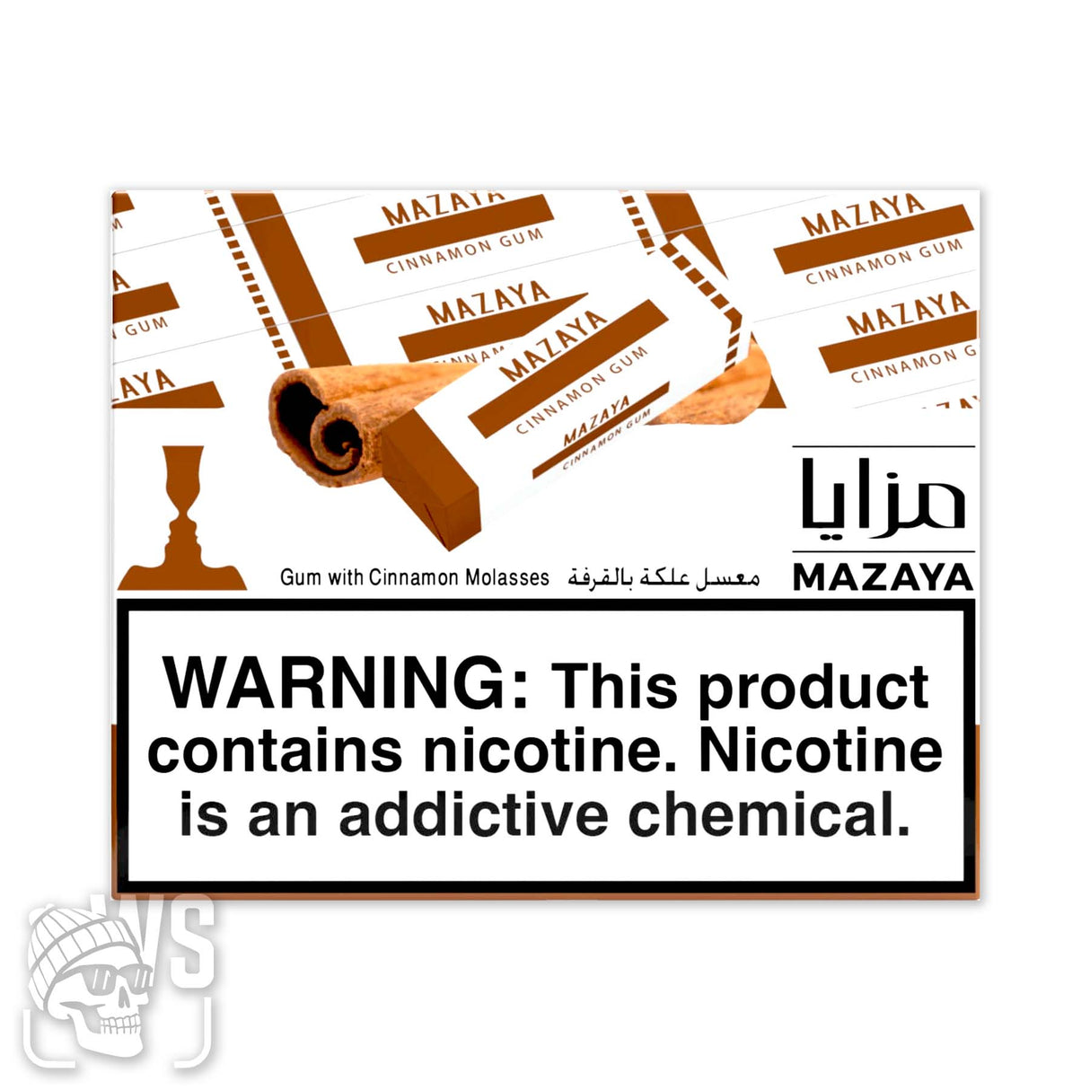 Mazaya MAZAYA GUM WITH CINNAMON HOOKAH FLAVOR 250g Hookah Tobacco