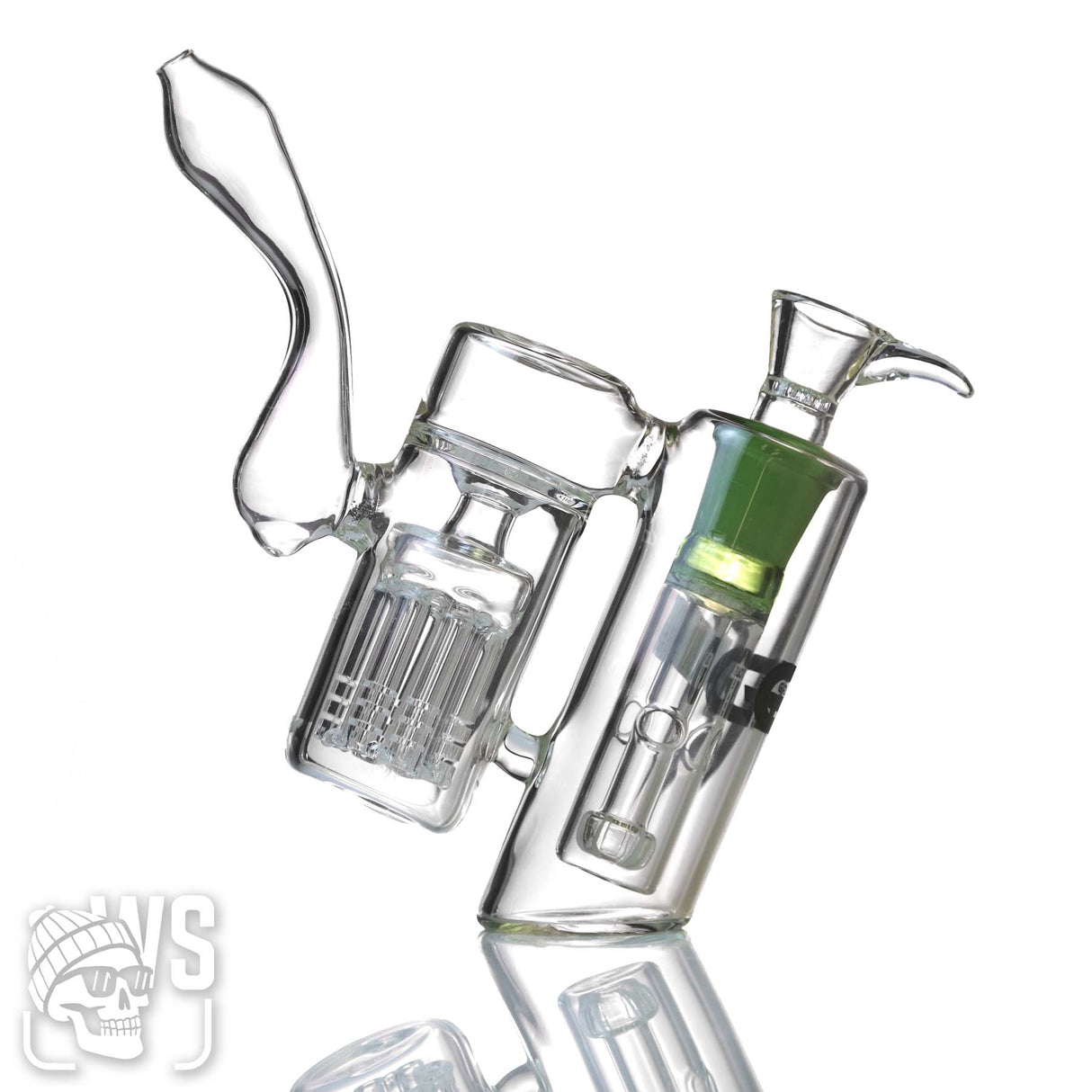 GRACE GLASS CLEAR SCIENTIFIC GLASS BONG WITH MULTI-ARM TREE PERCOLATOR