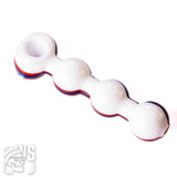 TRIPLE BUBBLE GLASS SPOON PIPE