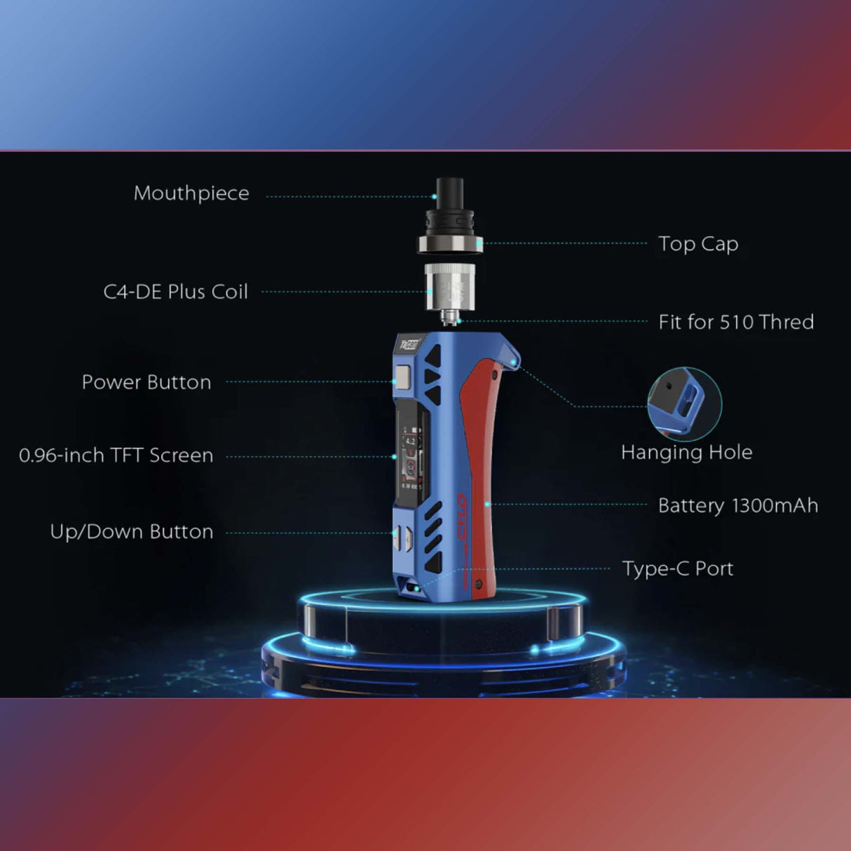 YOCAN CYLO WAX VAPORIZER