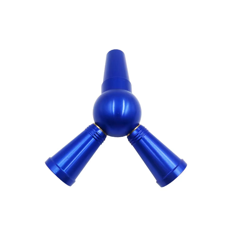 ALLOY HOOKAH HOSE ADAPTER SPLITTER ONE TO TWO SHISHA ACCESSORY