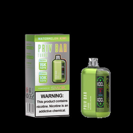 PRIV BAR TURBO DISPOSABLE DEVICE – 15K PUFFS