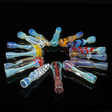 Handmade Assorted Colorful Chillums Smoking Glass Pipes 3 Inch - USA Seller