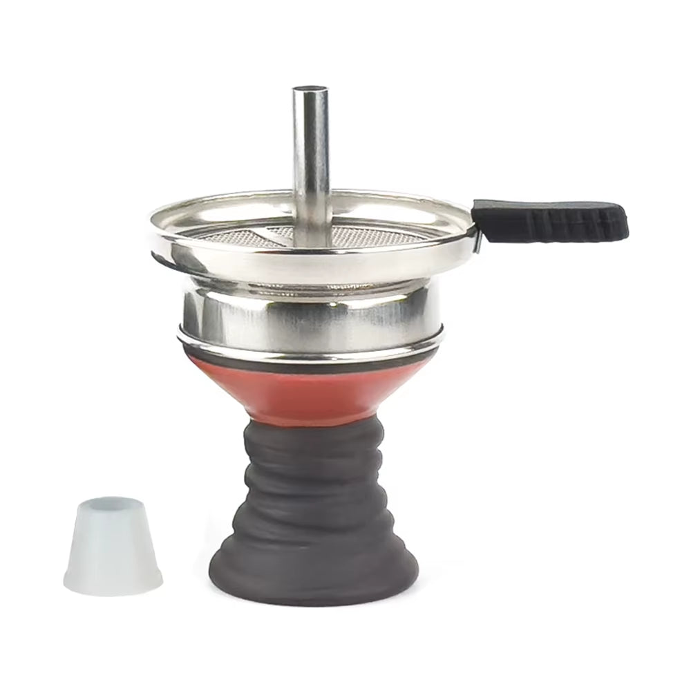 CERAMIC HOOKAH BOWL WITH STAINLESS STEEL SCREEN LM-B161