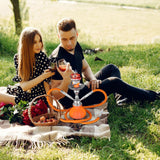 HOSE HOOKAH SET 11 INCH MINI SHISHA WITH PUMPKIN VASE, CERAMIC BOWL, ACCESSORIES