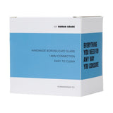 Human Grade Animal Bowl 1 OWL 3 Bowls 3" 14Mm Male Borosilicate Glass Hand Made