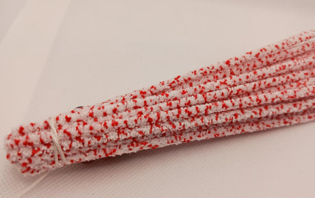 Pipe Cleaners (12), Super-Soft Cloth Bristles Strong Metal Core -15Cm