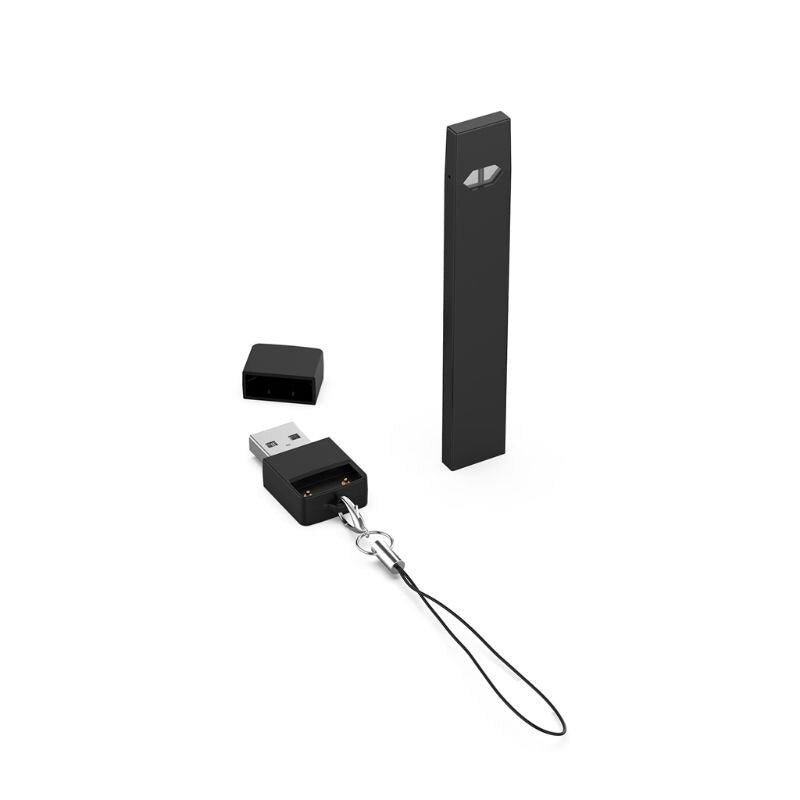 UNIVERSAL MINI USB BATTERY CHARGER FOR JUUL 1 & 2 VAPE DEVICES (BLACK)