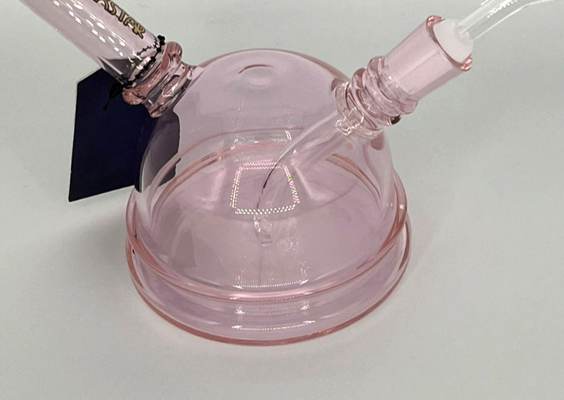 💗PHOENIX STAR 6" PINK BUBBLER BONG RIG - 2 FREE GIFTS - GIRLY - THICK GLASS 💗