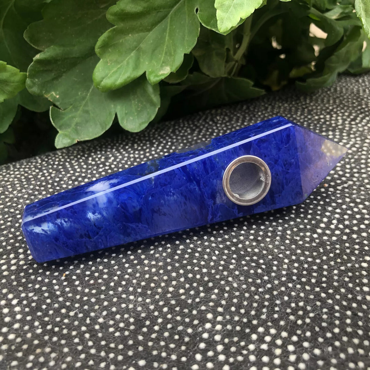 Natural Quartz Smoking Pipe Crystal Point Wand Stone Rock Obelisk Healing 1Pc