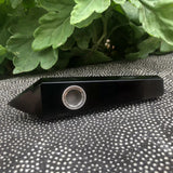 Natural Quartz Smoking Pipe Crystal Point Wand Stone Rock Obelisk Healing 1Pc