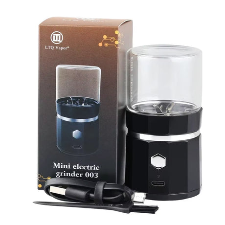 SMO PORTABLE ELECTRIC HERB & TOBACCO GRINDER – INTELLIGENT TOUCH SAFETY