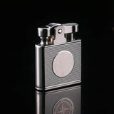 RETRO WINDPROOF BRASS CIGAR LIGHTER – LUXURY METAL SMOKING ACCESSORY