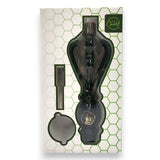 9" Vapor Straw Kit Water Pipe Vortex RECYCLER PERC Wax Tobacco Glass