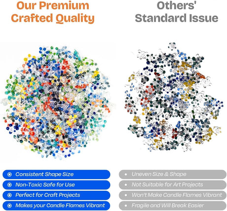 240 Pack Glass Daisy Pipe Screens 6Mm (0.23") - 9Mm (0.35") in Container USA