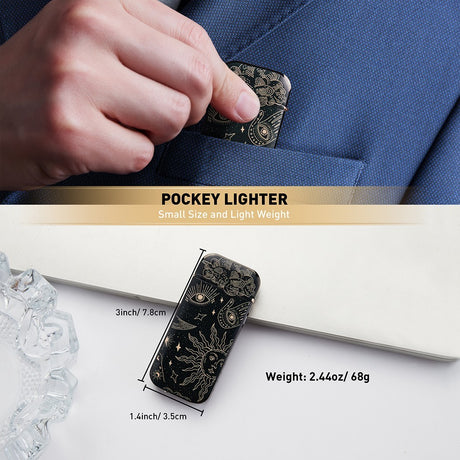 Electric Arc Lighter USB Rechargeable Windproof Flameless Plasma Lighter Gifts