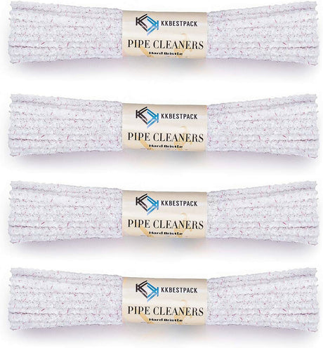 KKBESTPACK Bundles Pipe Cleaners Hard Bristle Value Pack 176 Count(4 X 44 Count)