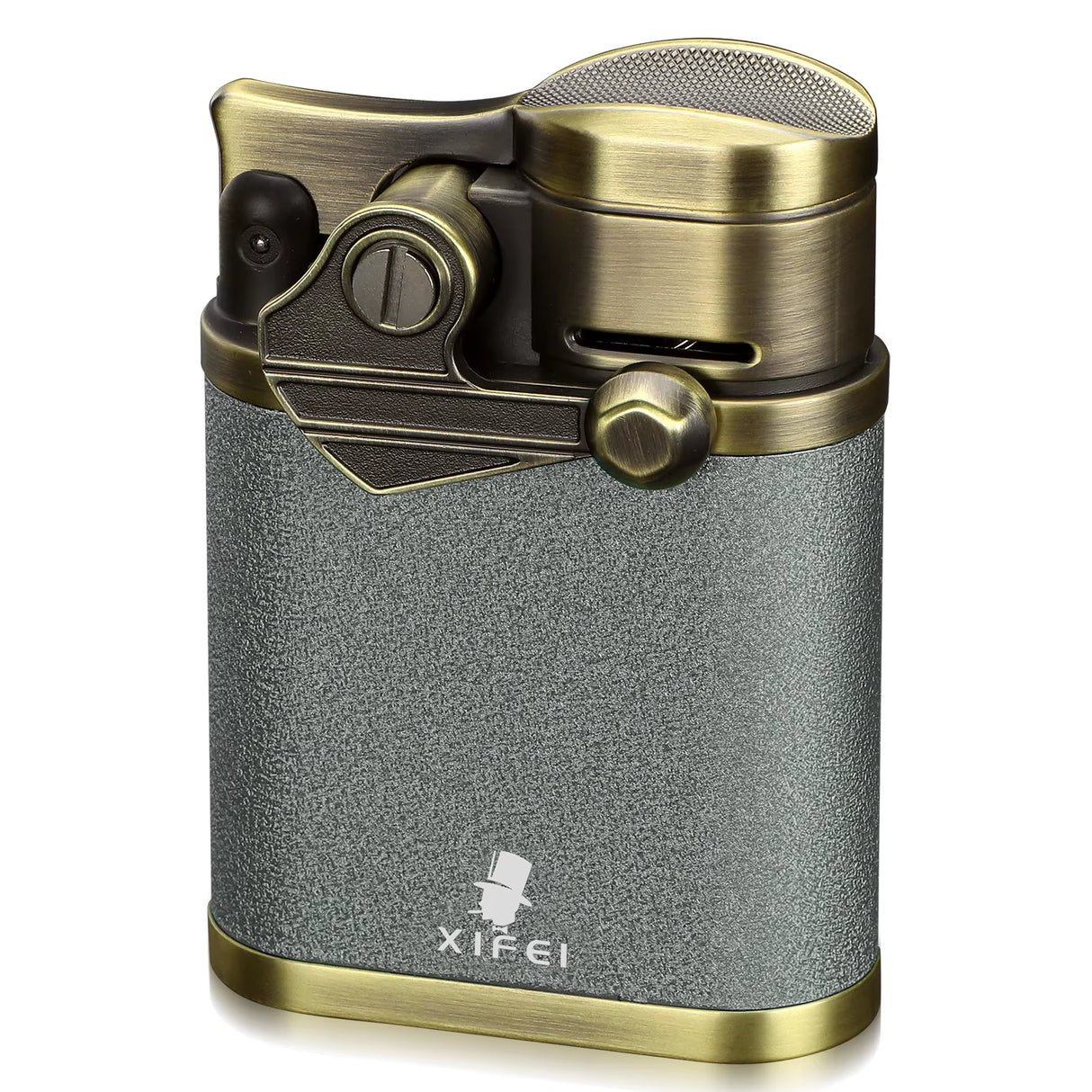 XIFEI 4-JET TORCH LIGHTER – CIGAR HOLDER, ADJUSTABLE FLAME
