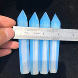 Natural Quartz Smoking Pipe Crystal Point Wand Stone Rock Obelisk Healing 1Pc