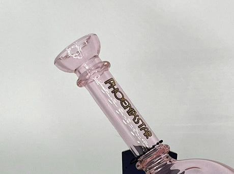 💗PHOENIX STAR 6" PINK BUBBLER BONG RIG - 2 FREE GIFTS - GIRLY - THICK GLASS 💗