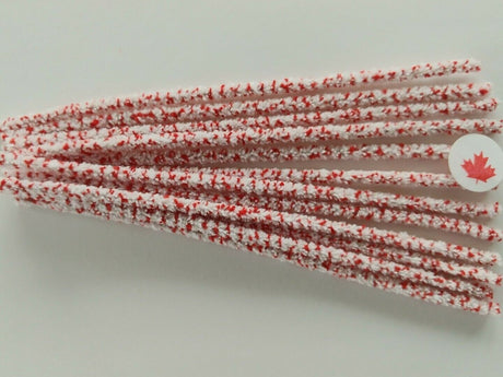 Pipe Cleaners (12), Super-Soft Cloth Bristles Strong Metal Core -15Cm